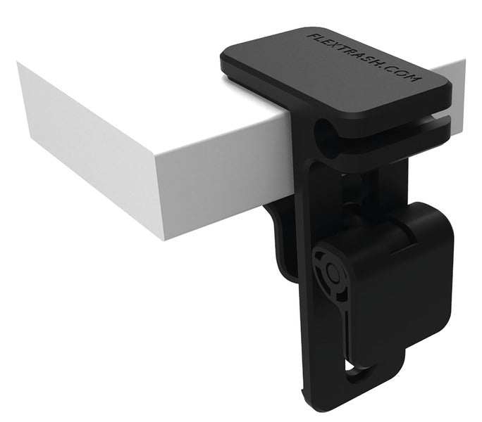 Suport de masa pentru cos de gunoi Flextrash, negru, pentru mese intre 0,5 si 4 cm - EVONomad
