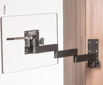 Suport de perete TV Caratec Flex CFW400AS, 4 puncte de pivotare, negru - EVONomad