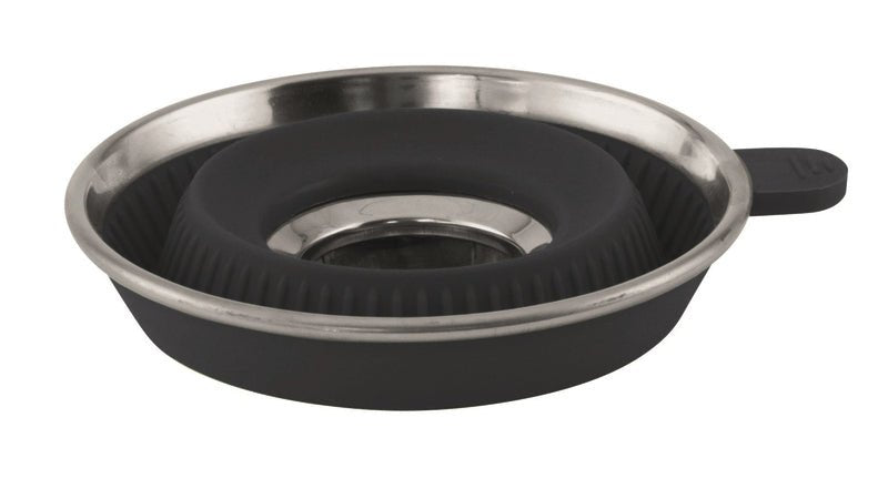 Suport filtru cafea din silicon, pliabil, 15x13x3/8 cm, albastru inchis - EVONomad