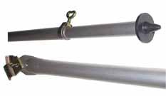 Suport uragan aluminiu 170 - 260cm Ø25mm - EVONomad