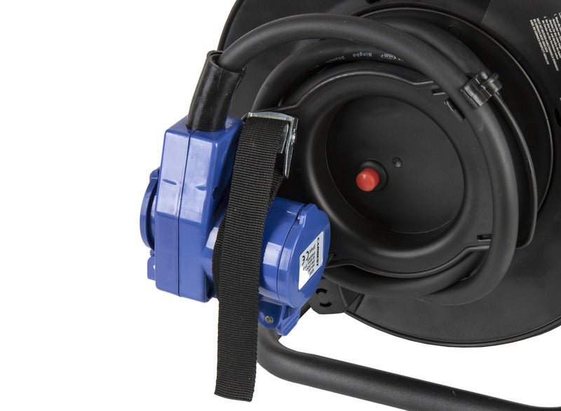 Tambur cablu CEE H07RN - F 3G2.5mm2 - cuplare unghiulara 25 m - EVONomad