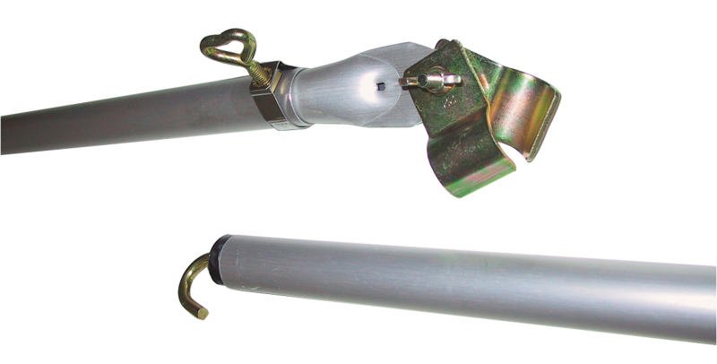 Tija carlig acoperis aluminiu 170 - 260cm - EVONomad