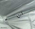 Tija de armare 4 piese, 215cm, 14x1mm, otel - EVONomad