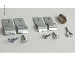 Tija de tensionare curbata 210 - 275cm aluminiu Ø25mm 3 piese - EVONomad