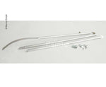 Tija de tensionare curbata 210 - 275cm aluminiu Ø25mm 3 piese - EVONomad