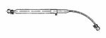 Tija suport acoperis otel, 145 - 205 cm diametru: 22 mm capat, SB - EVONomad