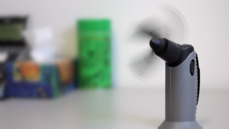 Tiny Tornado II - Ventilator la indemana, care functioneaza cu baterie - EVONomad