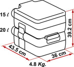 Toaleta de camping Fiamma Bi Pot 39 - EVONomad