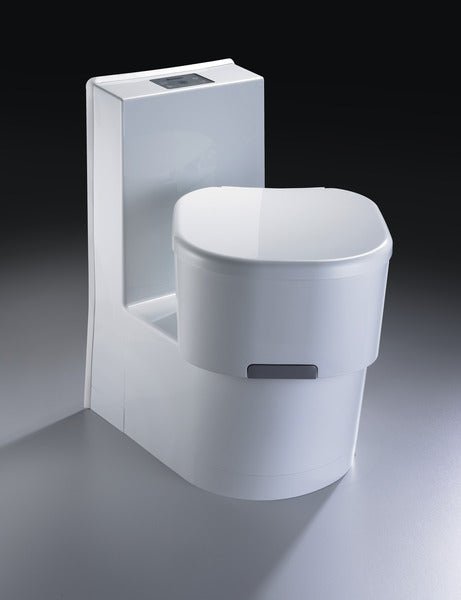 Toaleta Dometic Saneo Comfort CW cu apa proaspata de 7 litri si rezervor de deseuri de 16 litri - EVONomad