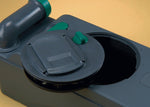 Toaleta electrica caseta C402 - X - deschidere de operare in dreapta - EVONomad