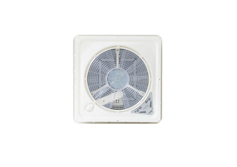 Trapa manivela 12 V Turbo - Vent Premium - 40 x 40 cm - Capac Cristal - EVONomad