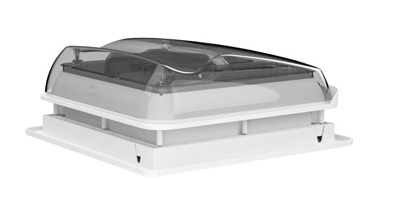 Trapa VENT 28 F cu forma aerodinamica - Cristal (usor translucid) - EVONomad