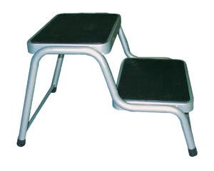 Trepte dubla din otel - inaltime 38 cm - EVONomad