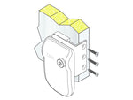 Usa de securitate exterior Safe Door 3 piese - alb - EVONomad