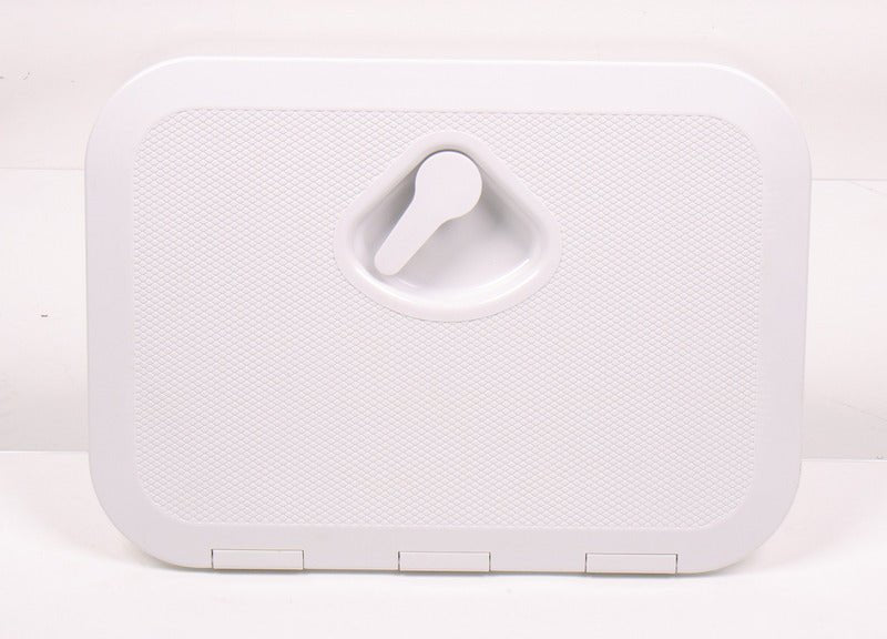 Usa de vizitare acces cu incuietoare alba, 1 zavor de blocare 375x270mm - EVONomad