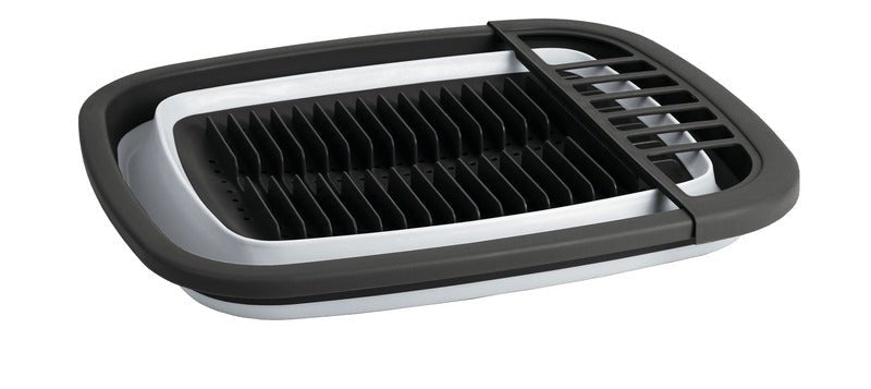 Uscator de vase din silicon - alb/gri - EVONomad