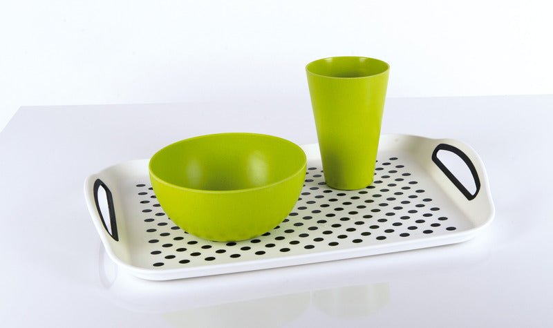 Uscator de vase din silicon - alb/negru - EVONomad