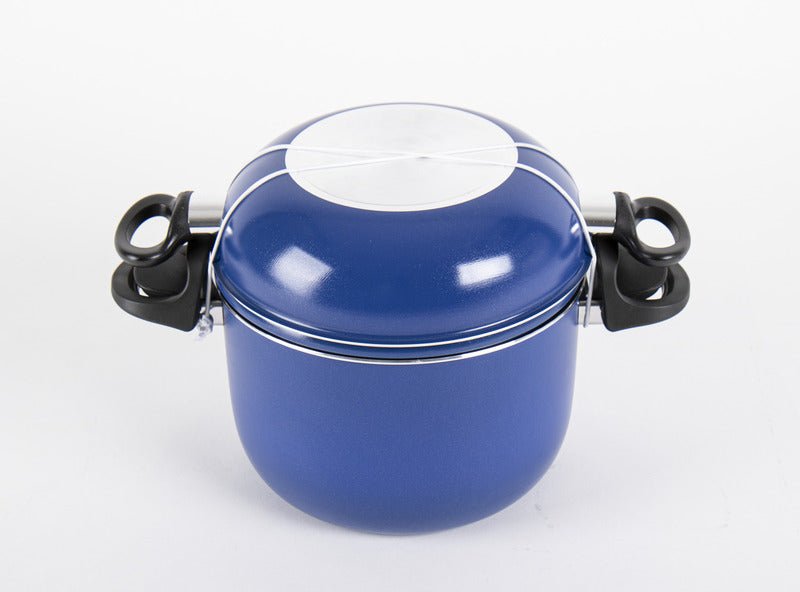 Vase de gatit de camping din aluminiu cu strat antiaderent - 9 bucati - EVONomad