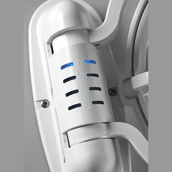 Ventilator 12 / 24 V Sirocco II - Alb - EVONomad