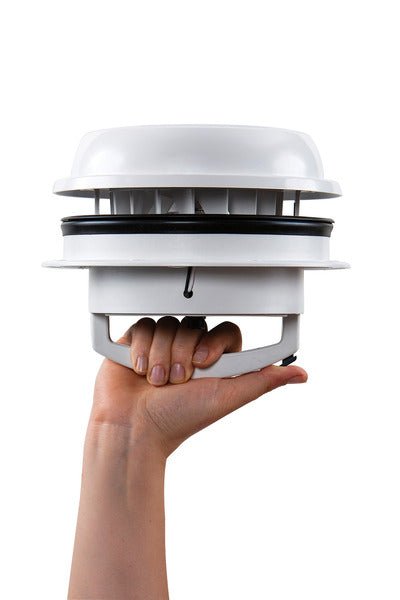 Ventilator de acoperis MaxxFan Dome Plus 12V - Alb - EVONomad
