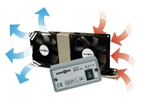 Ventilator Frigider Vento cu panou de control inteligent - EVONomad